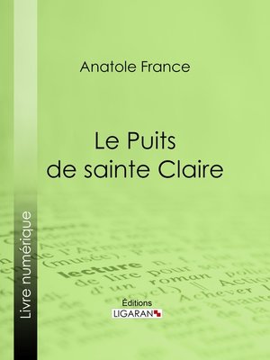 cover image of Le Puits de sainte Claire
